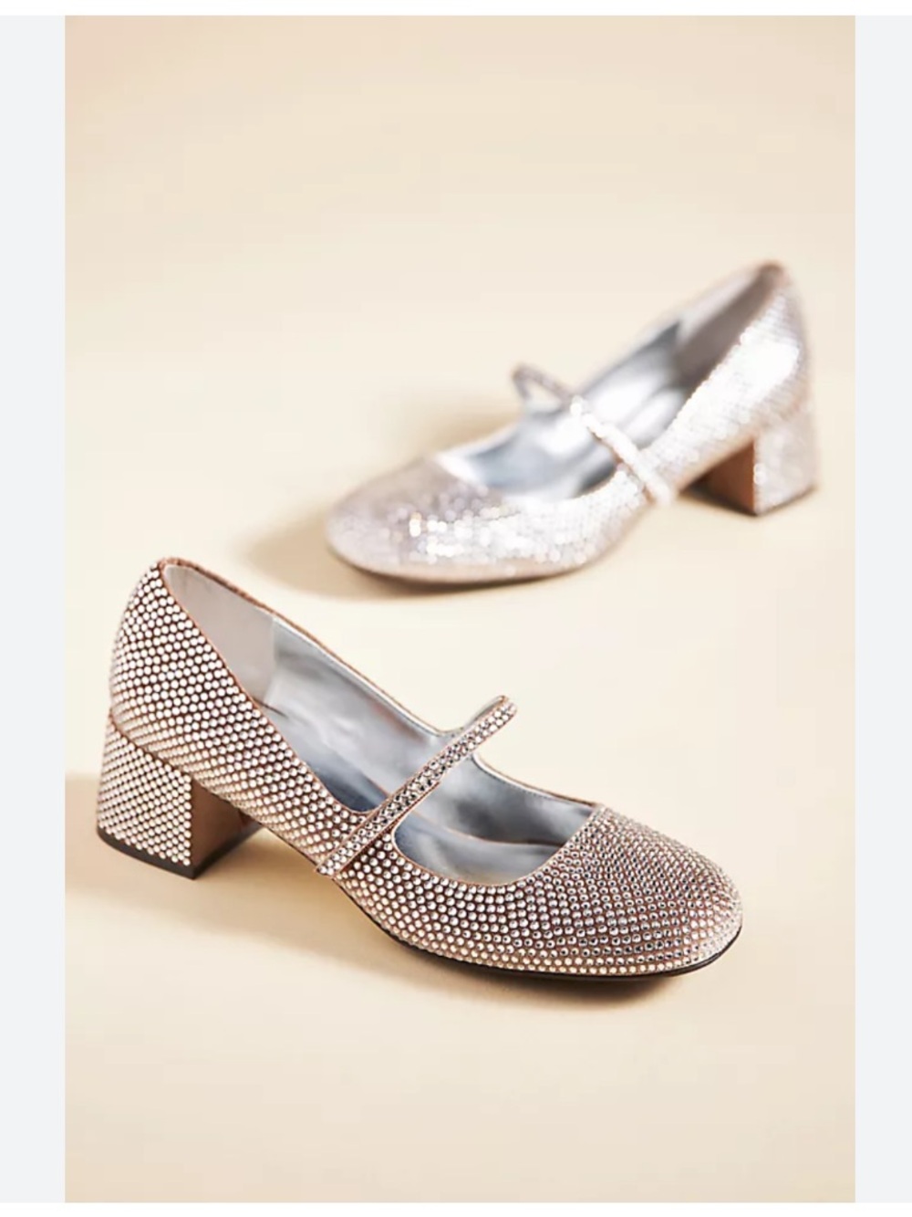 Jeffrey Campbell Anthropologie Regal Mary Jane Pumps Sz 8